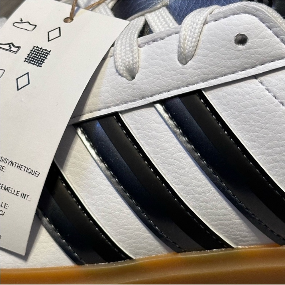 adidas White and Black Sneakers - Picture 7 of 10